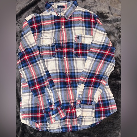 American Eagle long sleeve button down - Picture 1 of 2